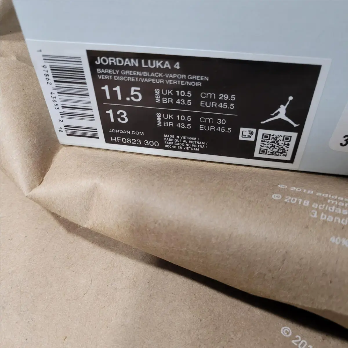 Nike shoes - Jordan Luka 4 - Luka - HF0823-300 - Green (UPC: 197862447828) 6