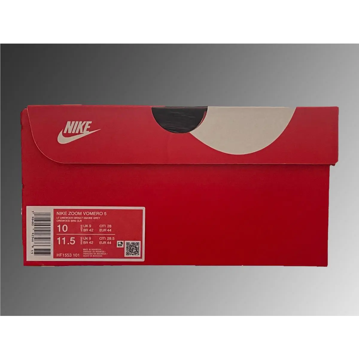 Nike shoes - Nike Zoom Vomero 5 - Zoom Vomero - HF1553-101 - Light Orewood Brown/White/Metallic Platinum/Light Smoke Grey 8