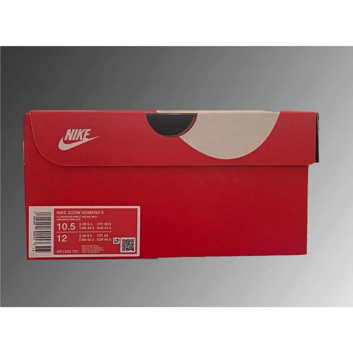 Nike shoes - Nike Zoom Vomero 5 - Zoom Vomero - HF1553-101 - Light Orewood Brown/White/Metallic Platinum/Light Smoke Grey 8
