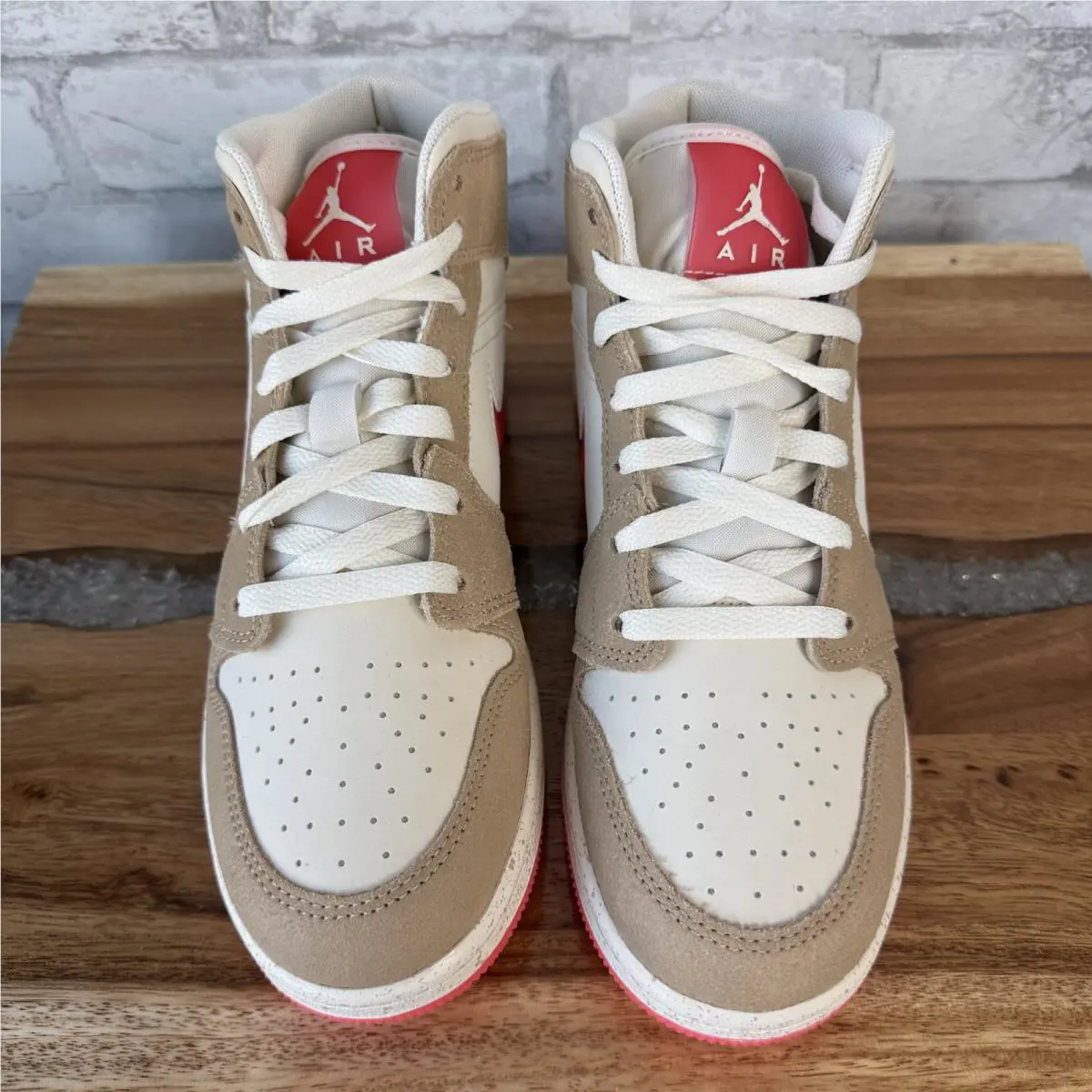 Nike shoes - Jordan Air 1 Mid GS - HJ5958 206 - Brown 4
