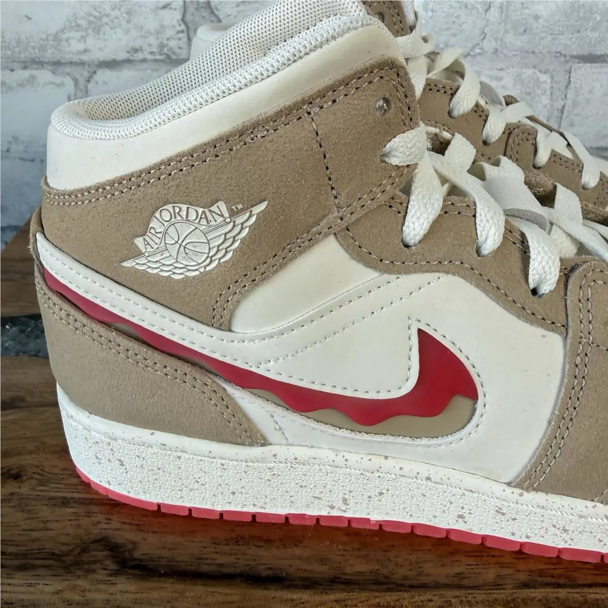 Nike shoes - Jordan Air 1 Mid GS - HJ5958 206 - Brown 6