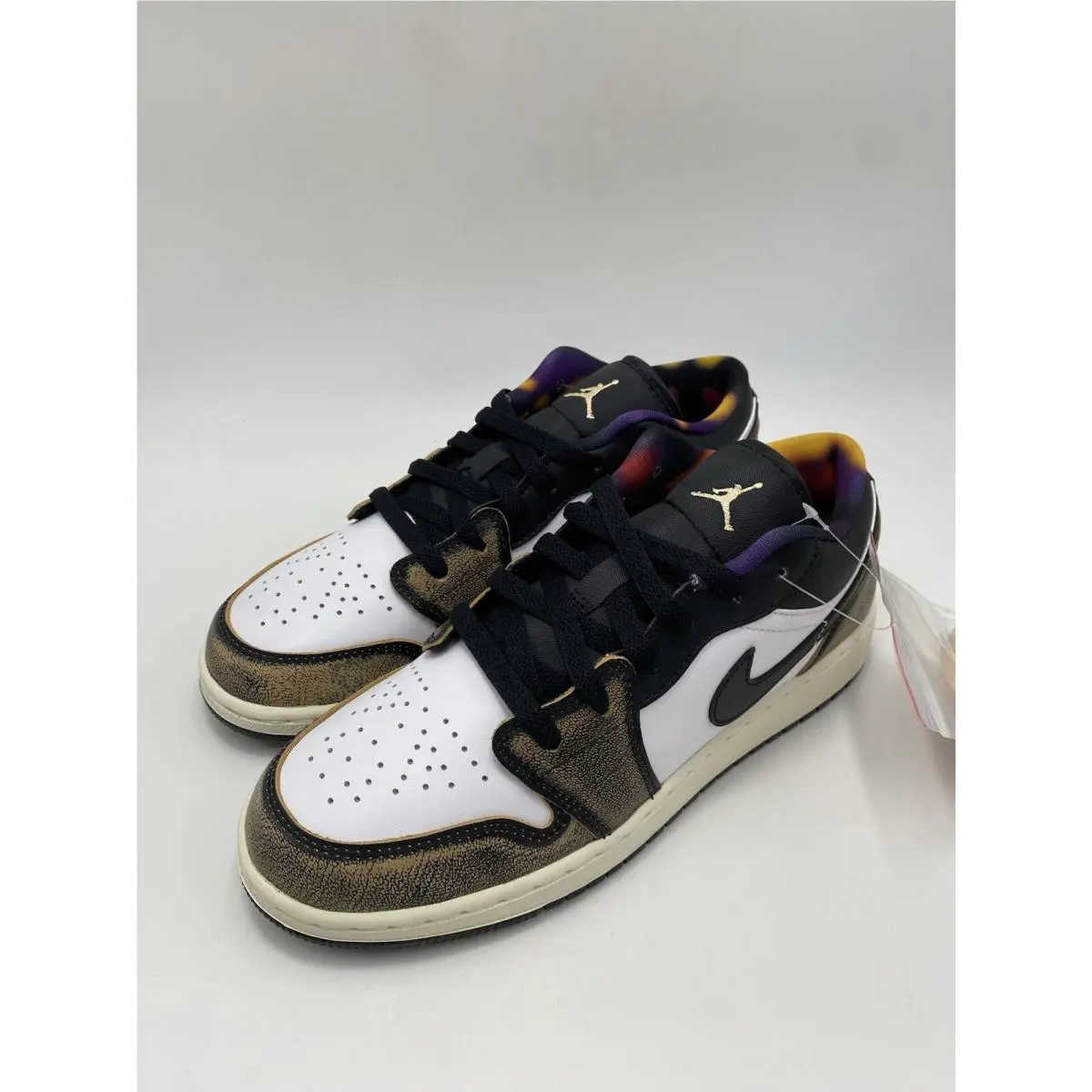 Nike shoes - Air Jordan 1 Low SE - DQ8421 001 - Black/White-Sail (UPC: 196152217943) 2