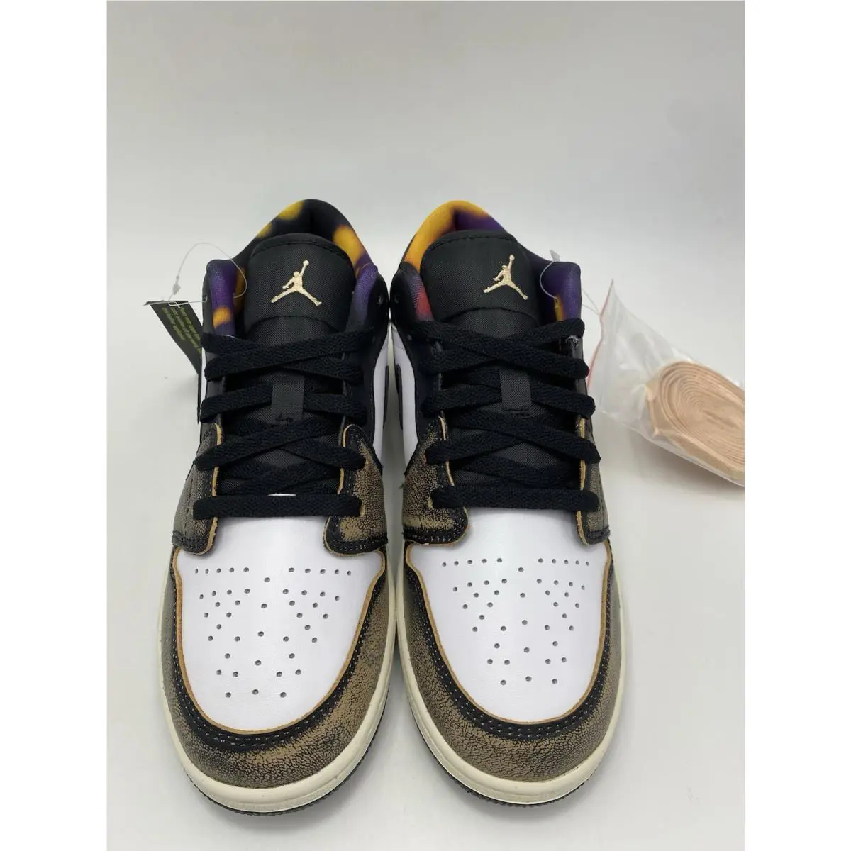 Nike shoes - Air Jordan 1 Low SE - DQ8421 001 - Black/White-Sail (UPC: 196152217943) 3