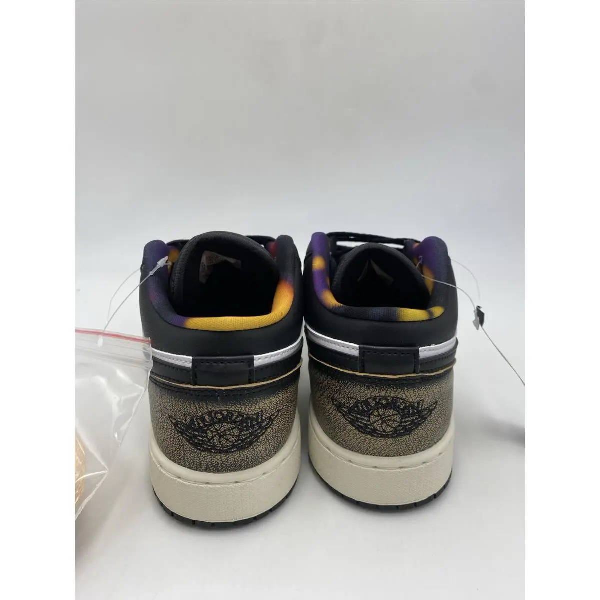 Nike shoes - Air Jordan 1 Low SE - DQ8421 001 - Black/White-Sail (UPC: 196152217943) 4