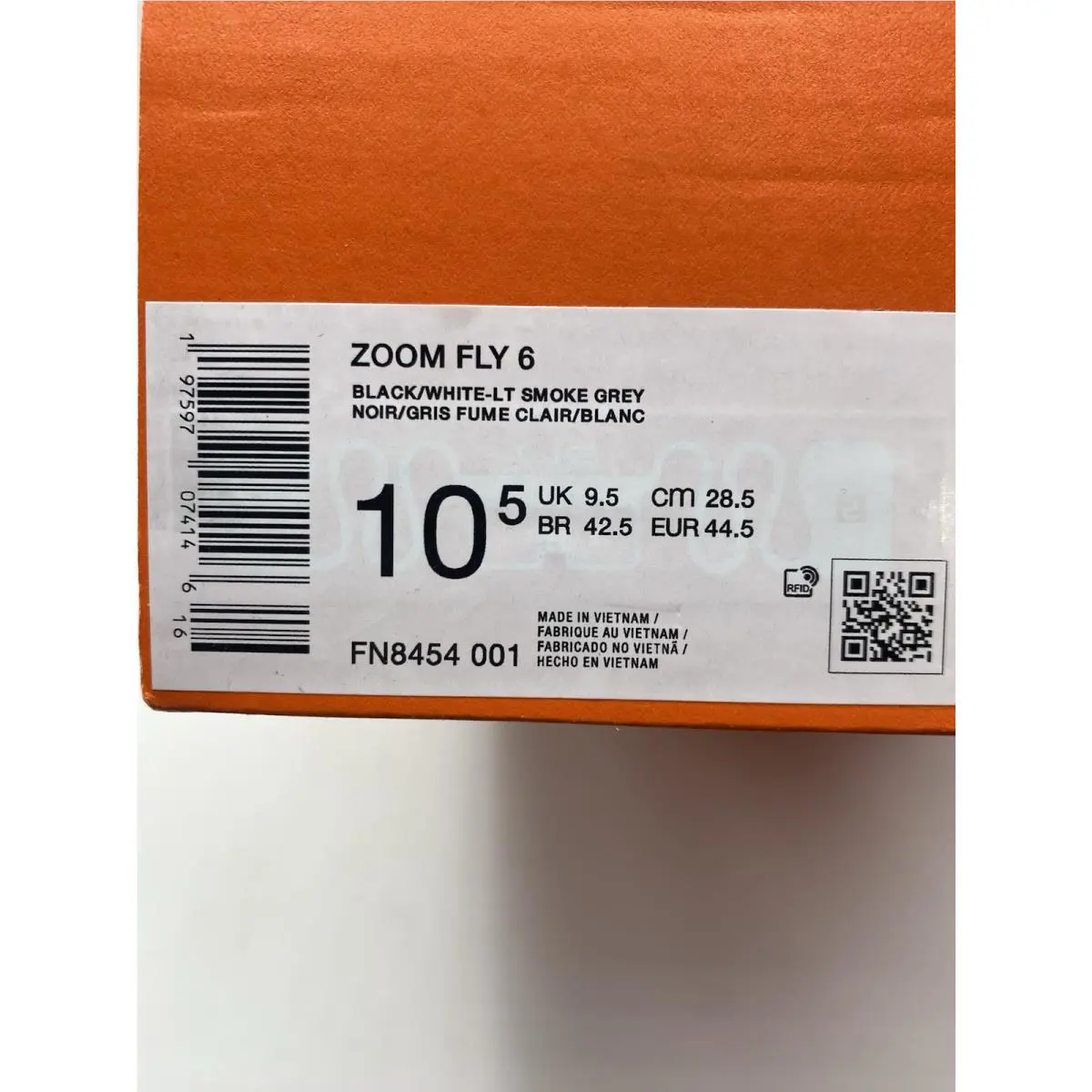 Nike shoes - Nike Zoom Fly - Zoom Fly - Fn8454-001 - Black 6