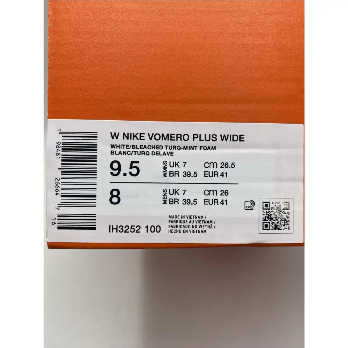 Nike shoes - Nike Vomero Plus - Vomero Plus - IH3252-100 - White (UPC: 198481266647) 6
