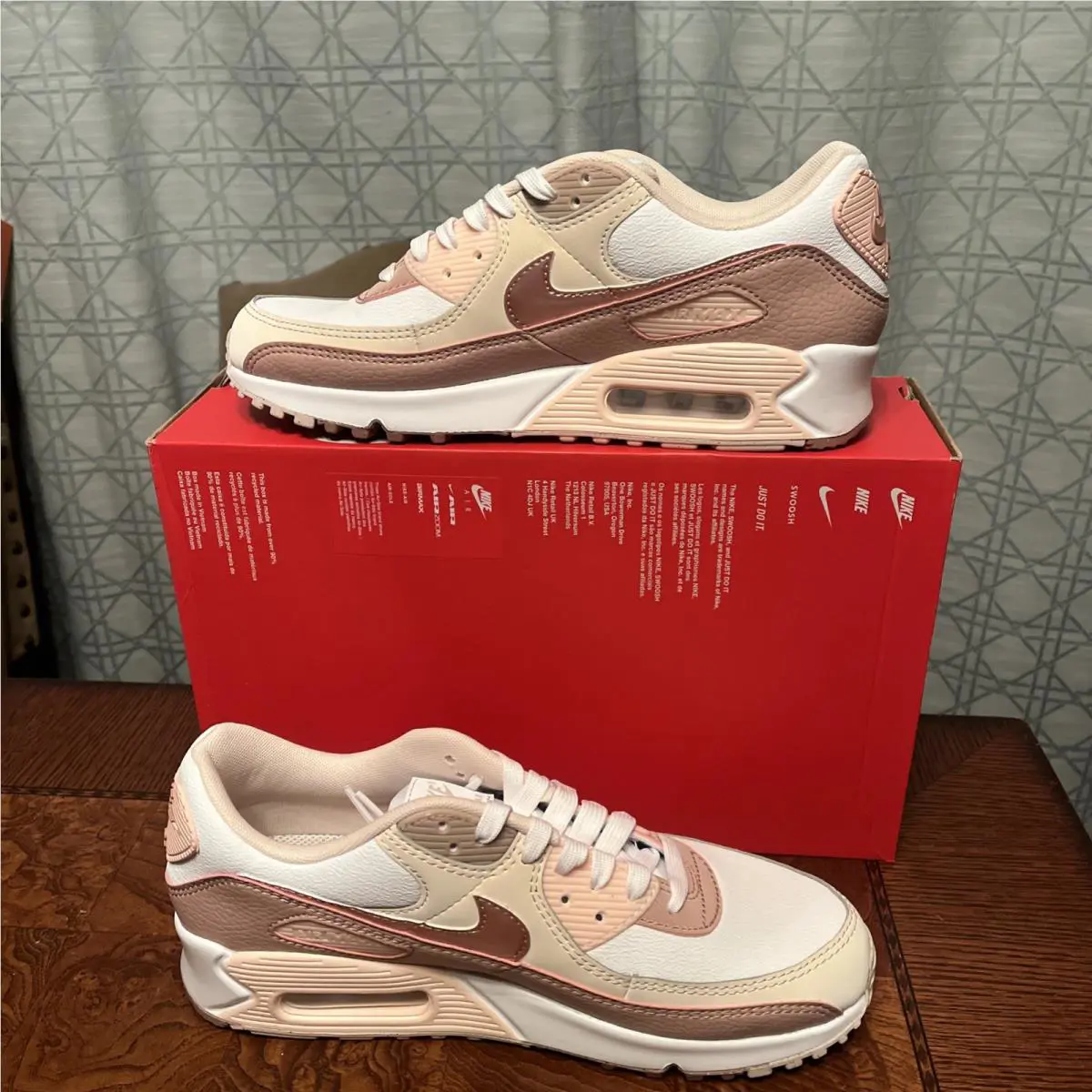 Nike shoes - Nike Air Max 90 - Air Max - HQ1783-100 - White/Washed Coral/Pearl White/Particle Pink (UPC: 198480900054) 0