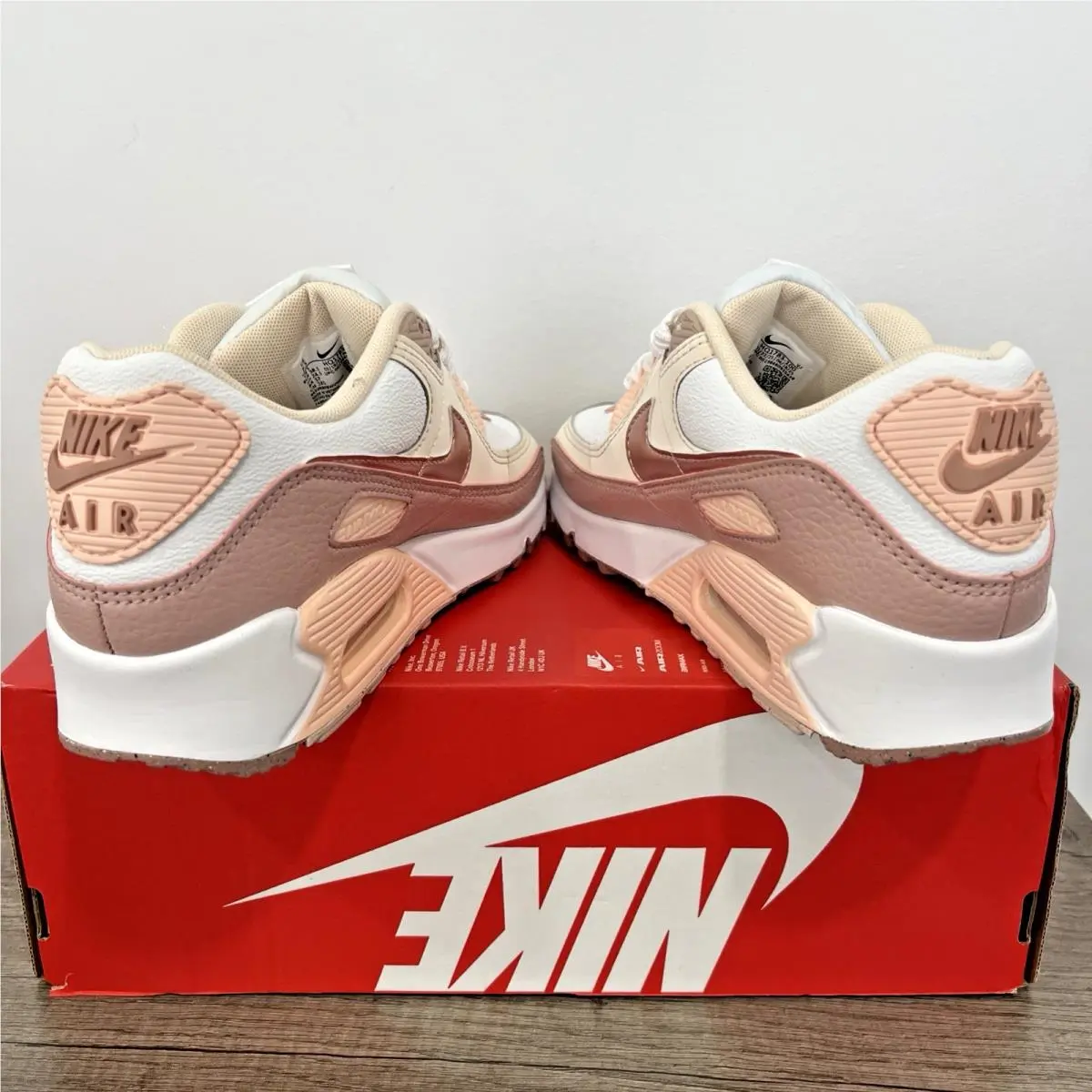Nike shoes - Nike Air Max 90 - Air Max - HQ1783-100 - Pink 4