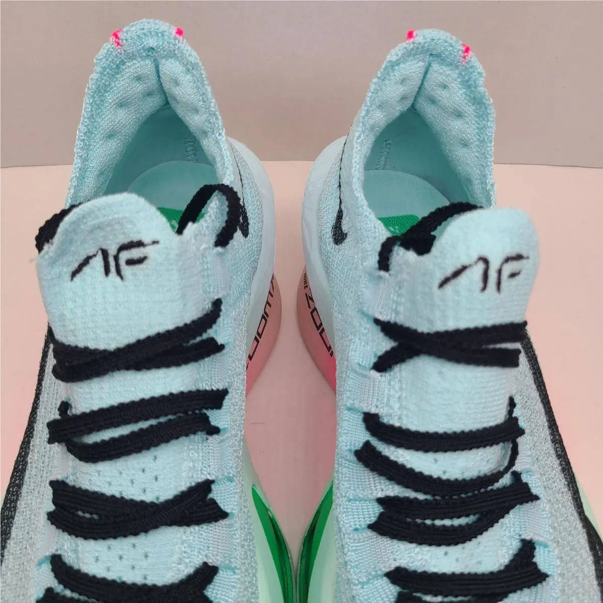Nike shoes - Nike Air Zoom Alphafly NEXT% 3 - FD8315 400 - Glacier Blue/Black-Mint Foam (UPC: 198485517554) 9