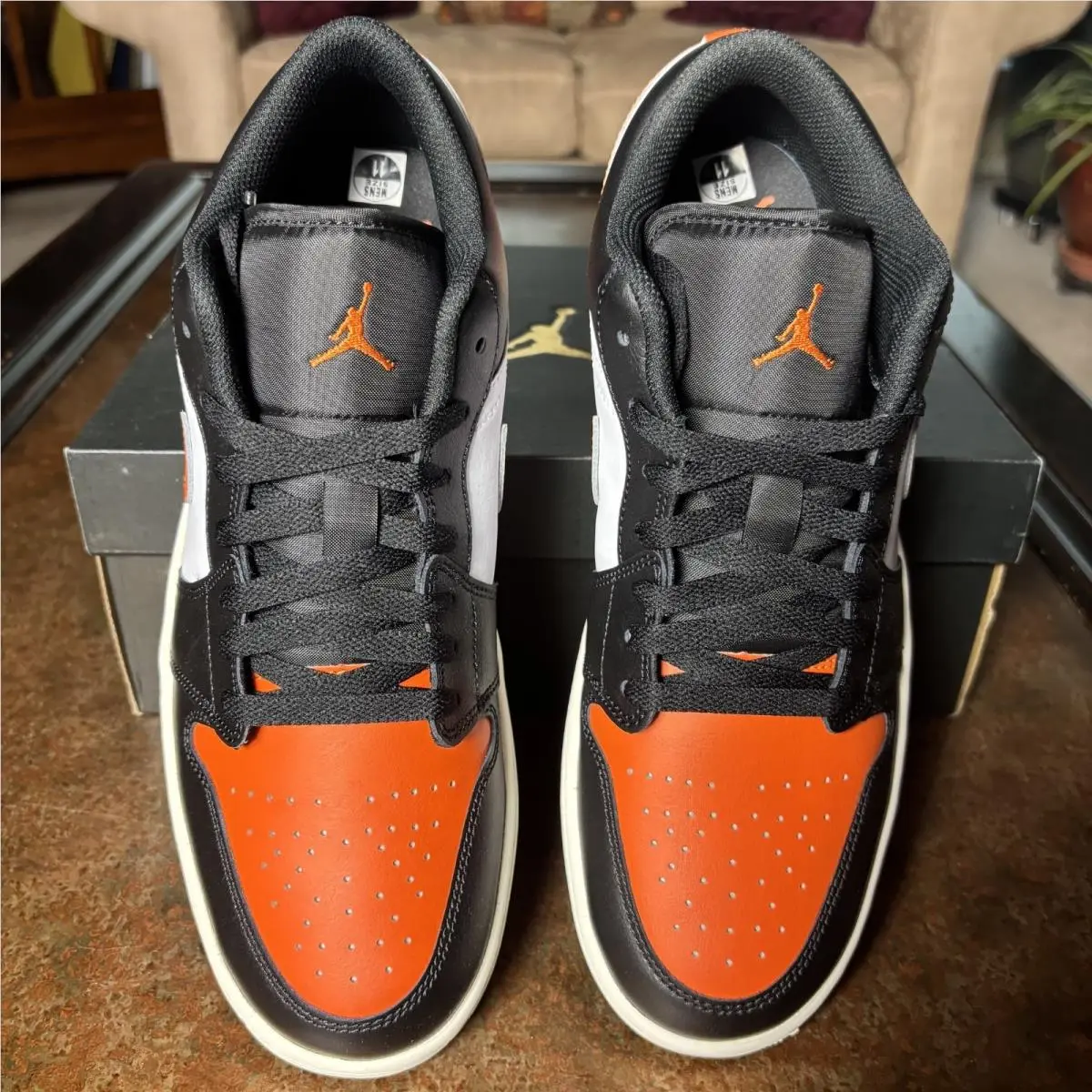 Nike shoes - Air Jordan 1 Low - Air Low - 553558-081 - Orange (UPC: 00198482117979) 2