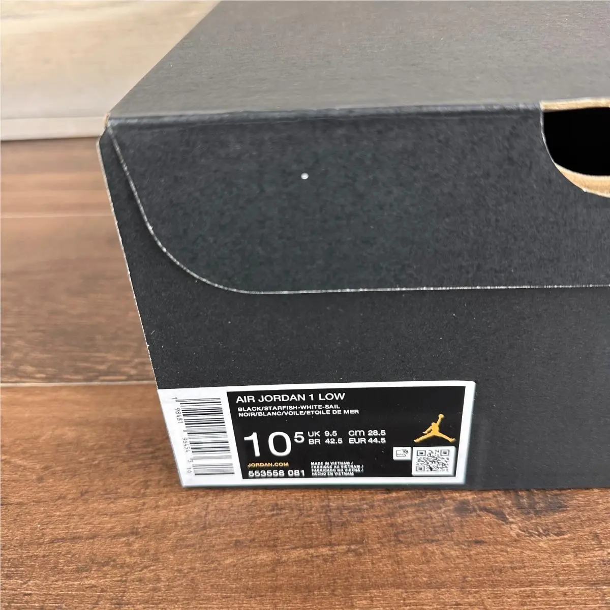 Nike shoes - Air Jordan 1 Low - Air Low - 553558-081 - Black 7
