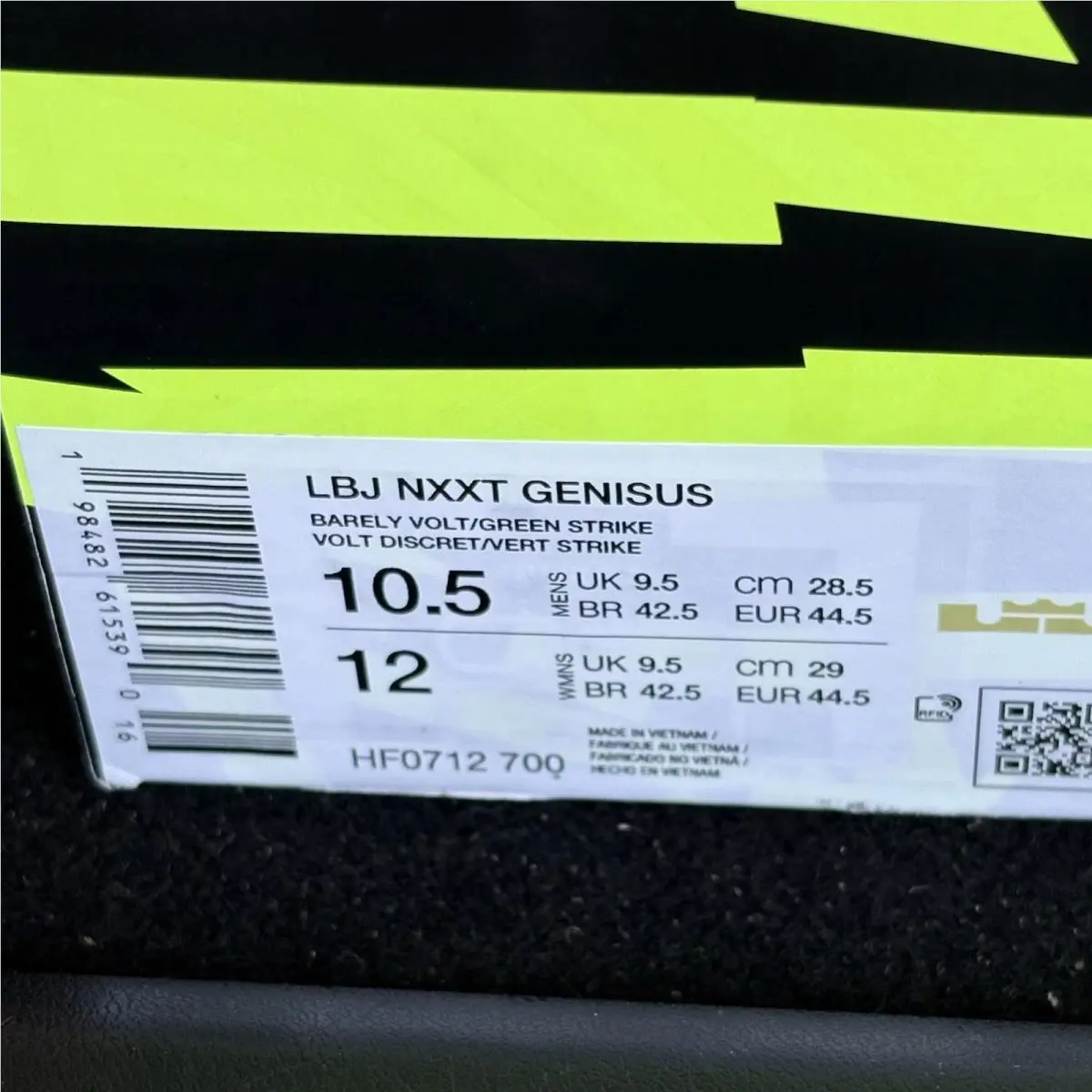 Nike shoes - Nike Zoom LeBron NXXT Genisus - HF0712-700 - Green 6