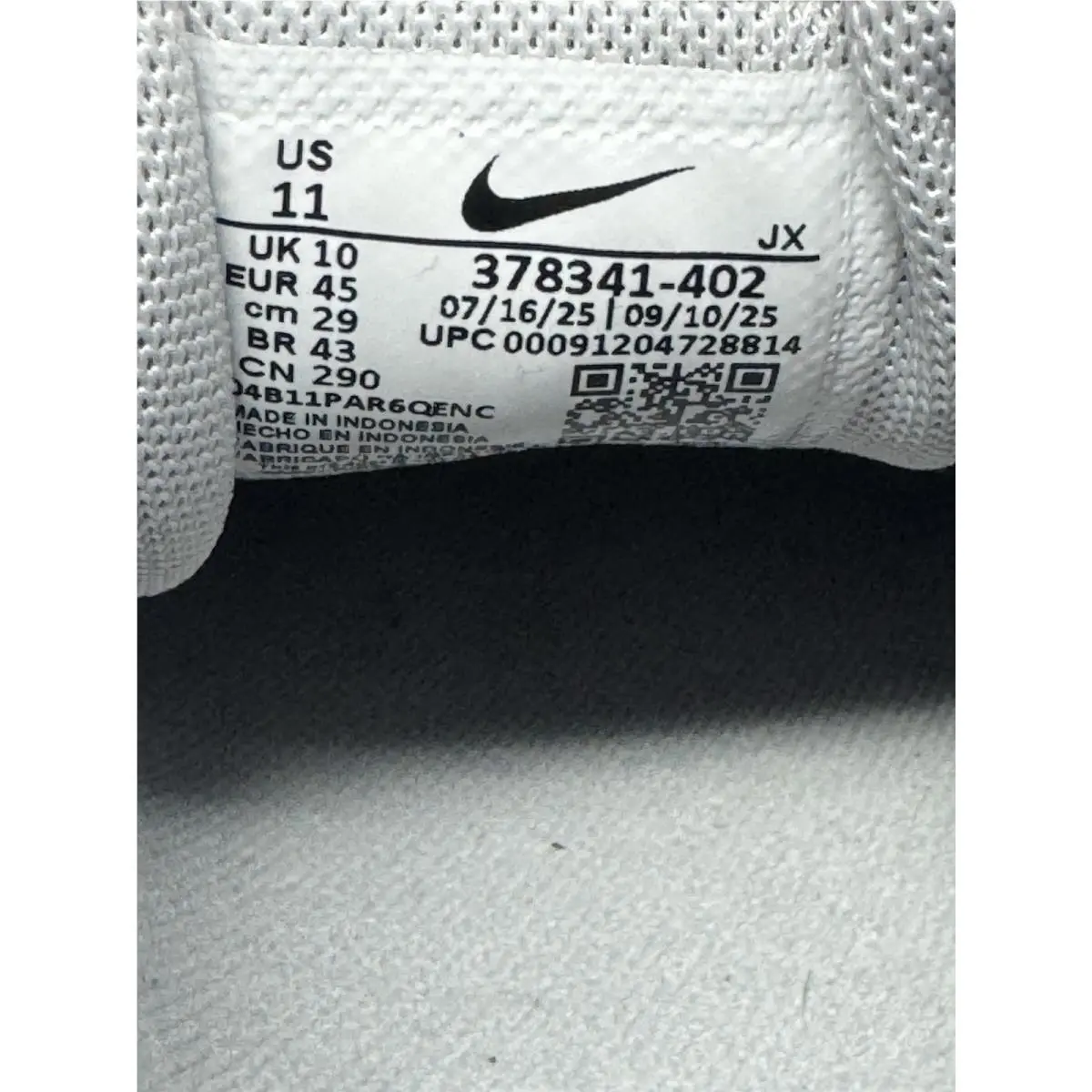 Nike shoes - Nike Shox NZ - Shox - 378341-402 - Silver 3