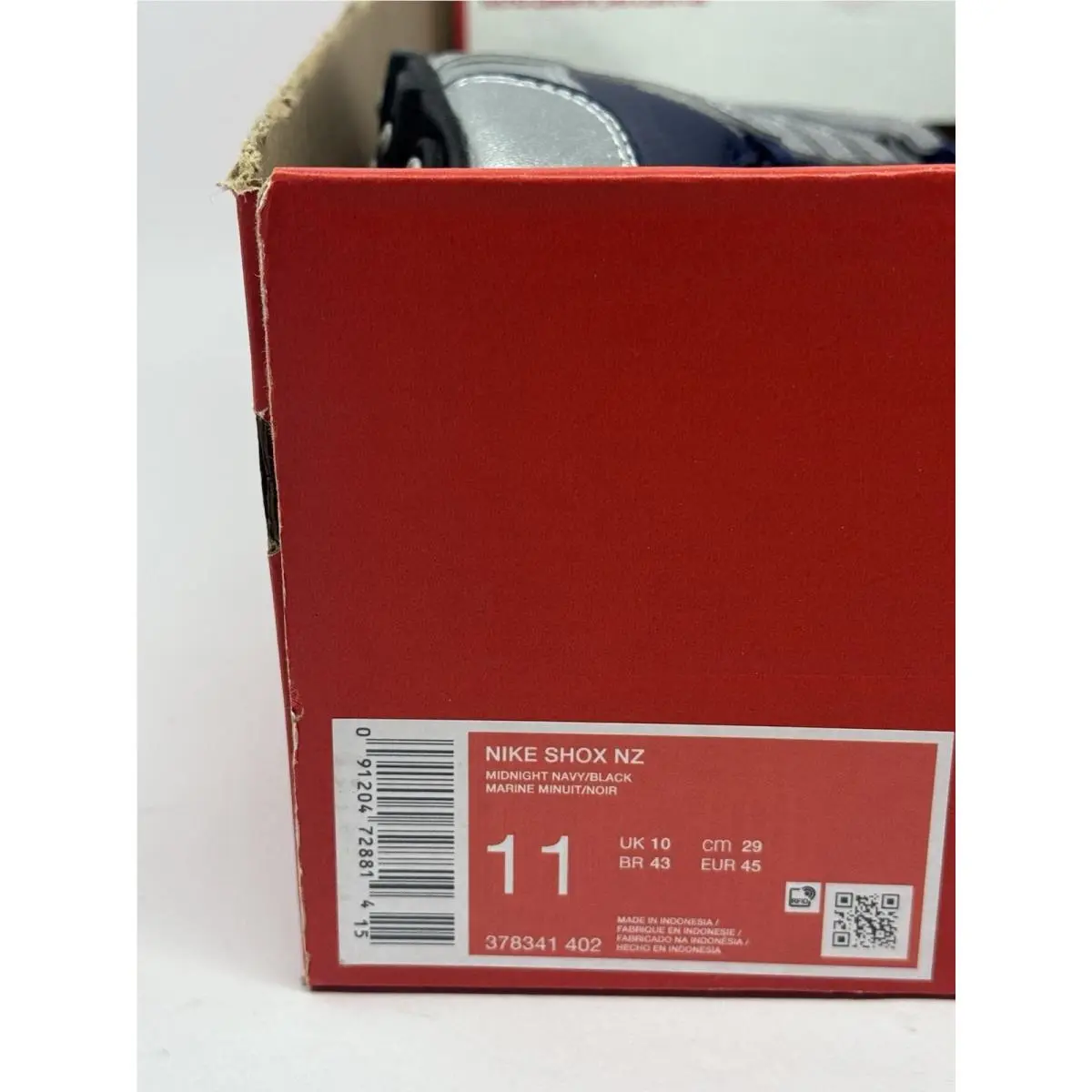 Nike shoes - Nike Shox NZ - Shox - 378341-402 - Silver 6