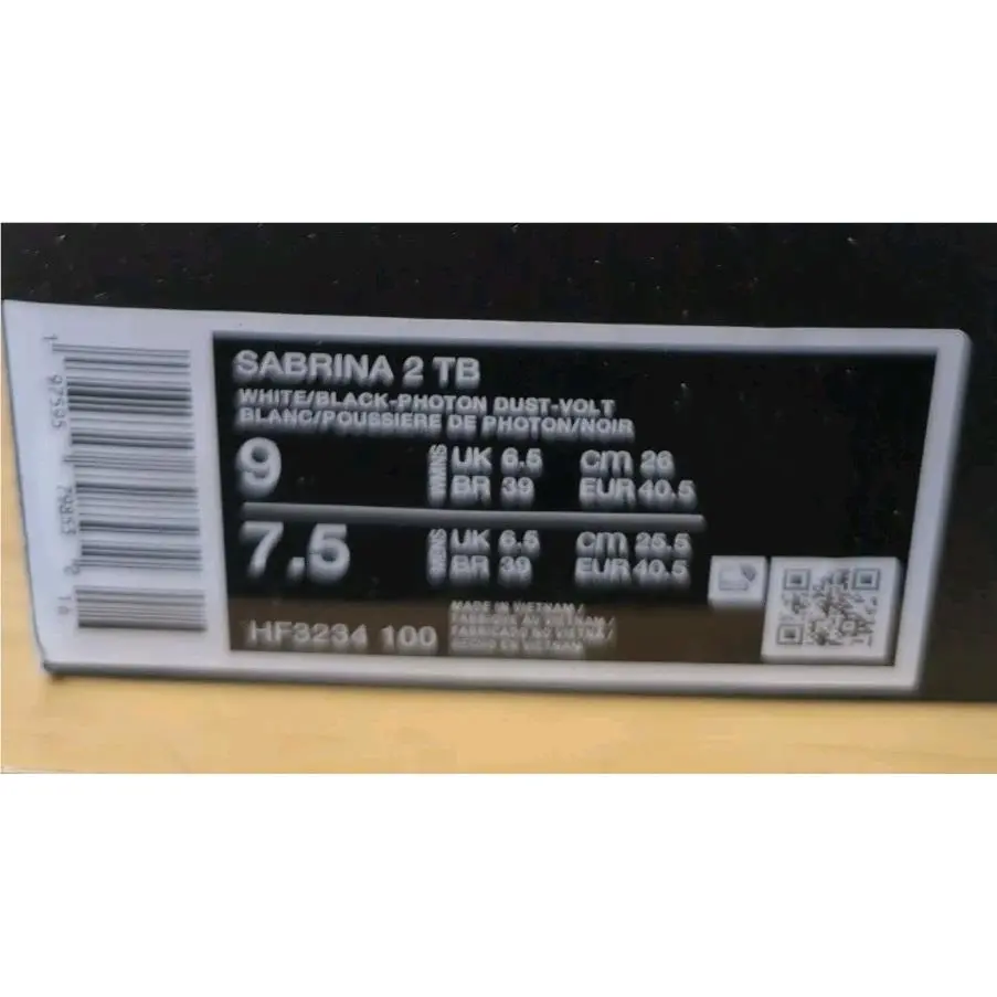 Nike shoes - Nike Sabrina 2 - Sabrina - HF3234-100 - White (UPC: 197595811316) 5