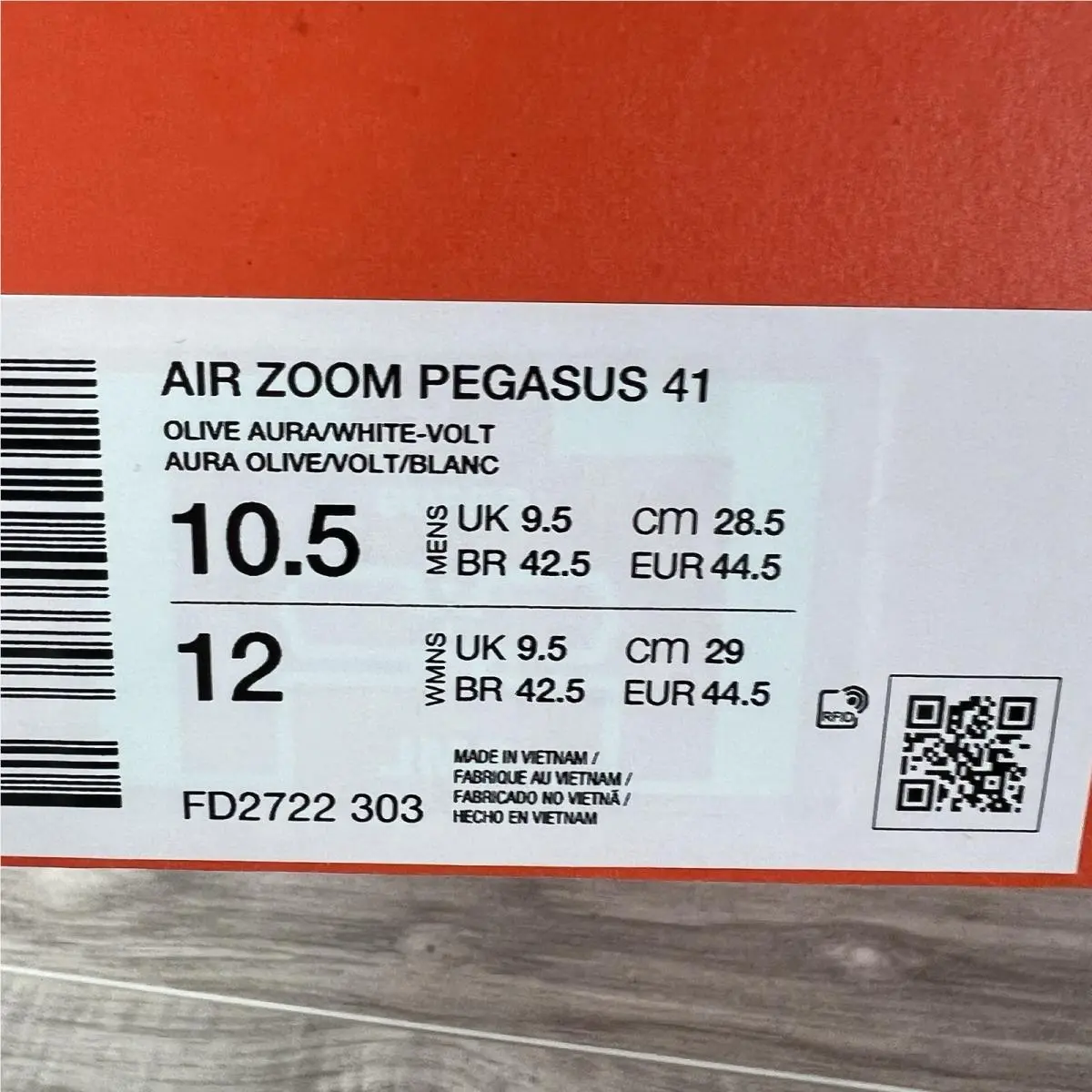Nike shoes - Nike Air Zoom Pegasus 41 - Fd2722 - Green 7