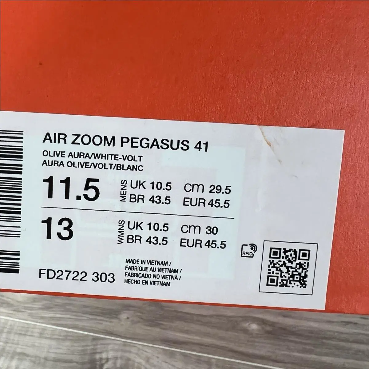 Nike shoes - Nike Air Zoom Pegasus 41 - Fd2722 - Green 7