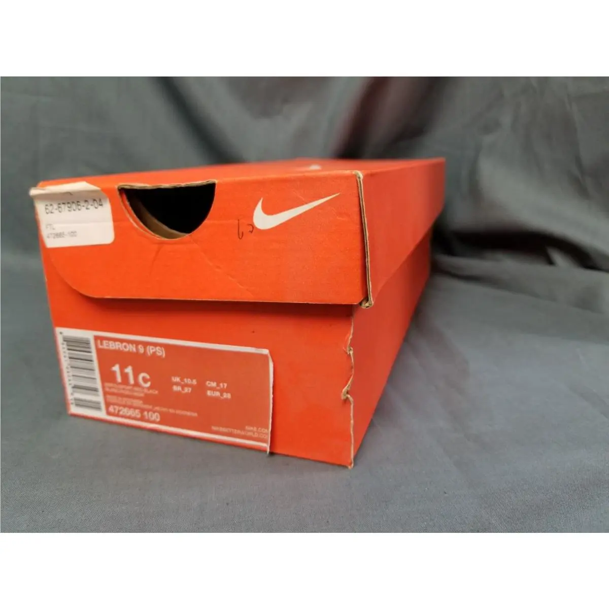 Nike shoes - Nike LeBron 9 - LeBron - 472665 100 - White (UPC: 886061080850) 10