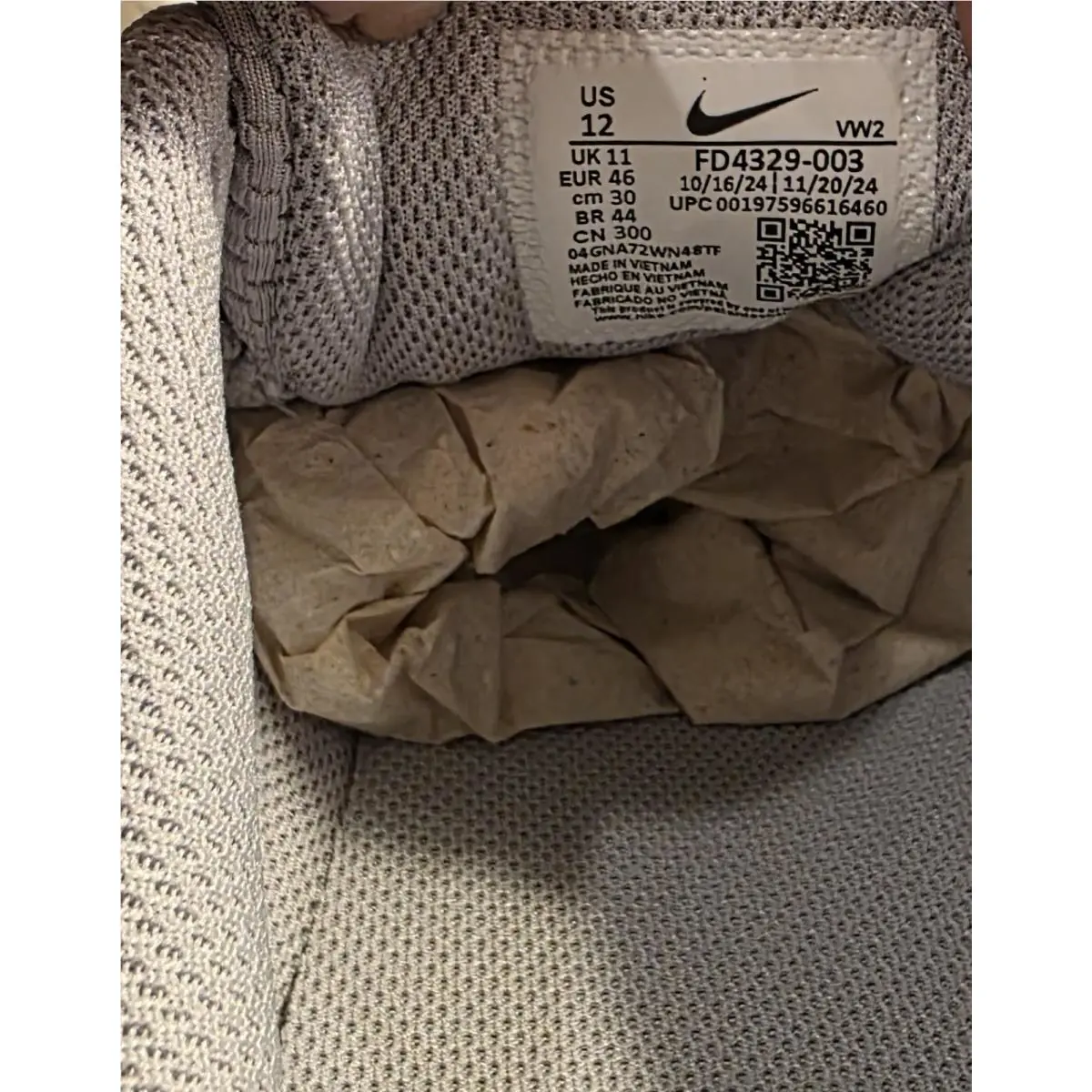 Nike shoes - Nike Air Max Nuaxis - Air Max Nuaxis - FD4329-003 - Gray 5