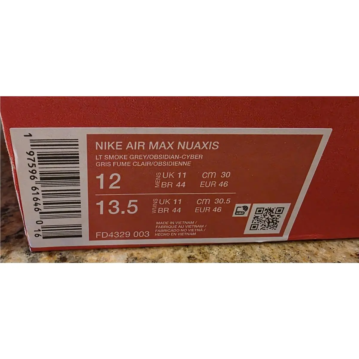 Nike shoes - Nike Air Max Nuaxis - Air Max Nuaxis - FD4329-003 - Gray 7