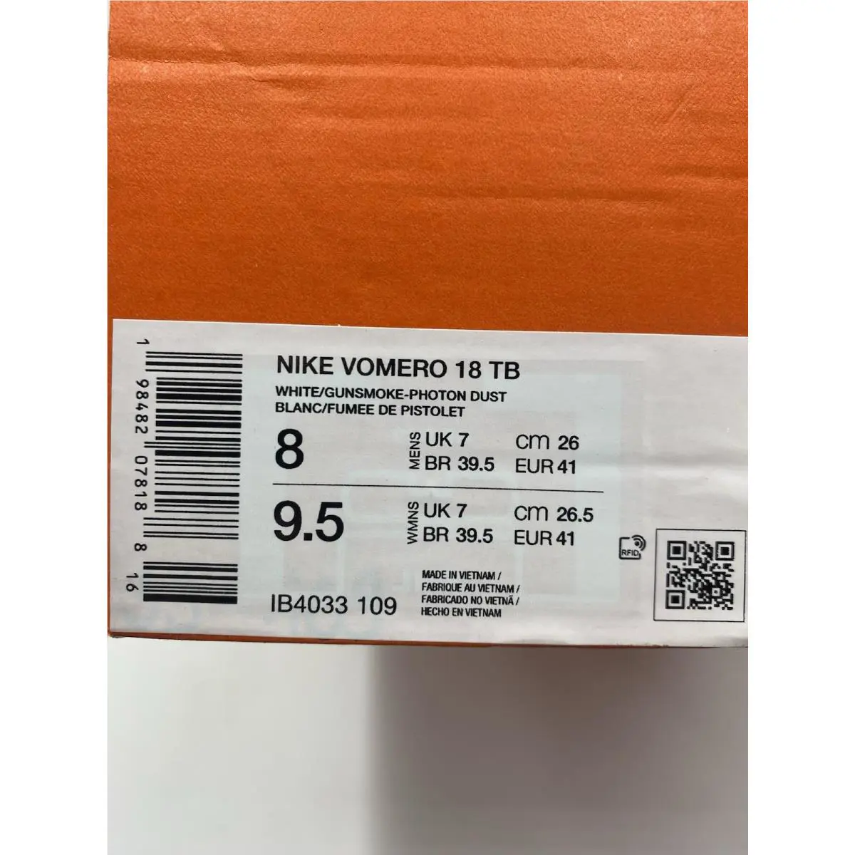 Nike shoes - Nike Vomero 18 - Vomero - IB4033 109 - White/Gunsmoke-Photon Dust (UPC: 198482078188) 6