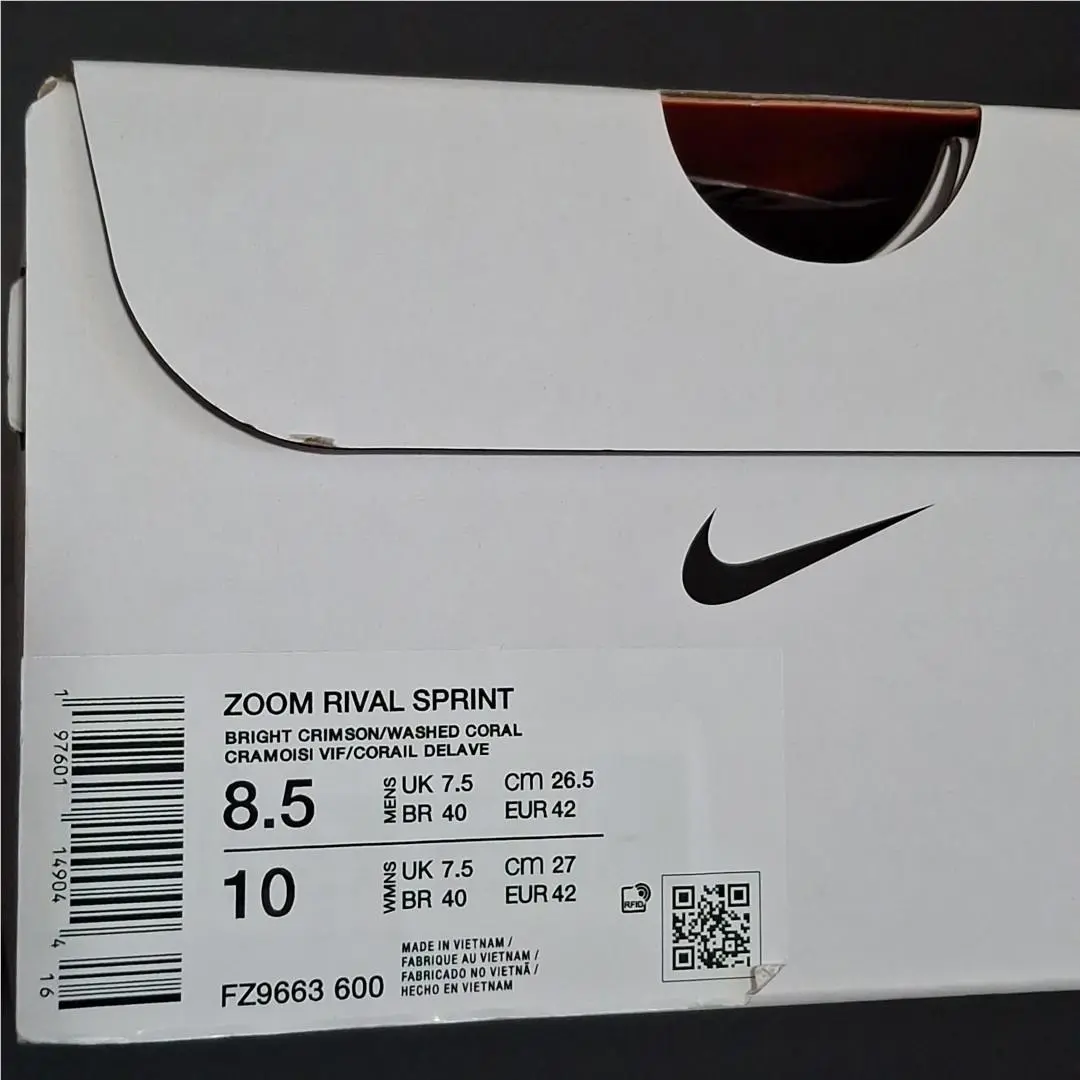Nike shoes - Nike Zoom Rival - Zoom Rival - FZ9663-600 - Red (UPC: 0197601149044) 14