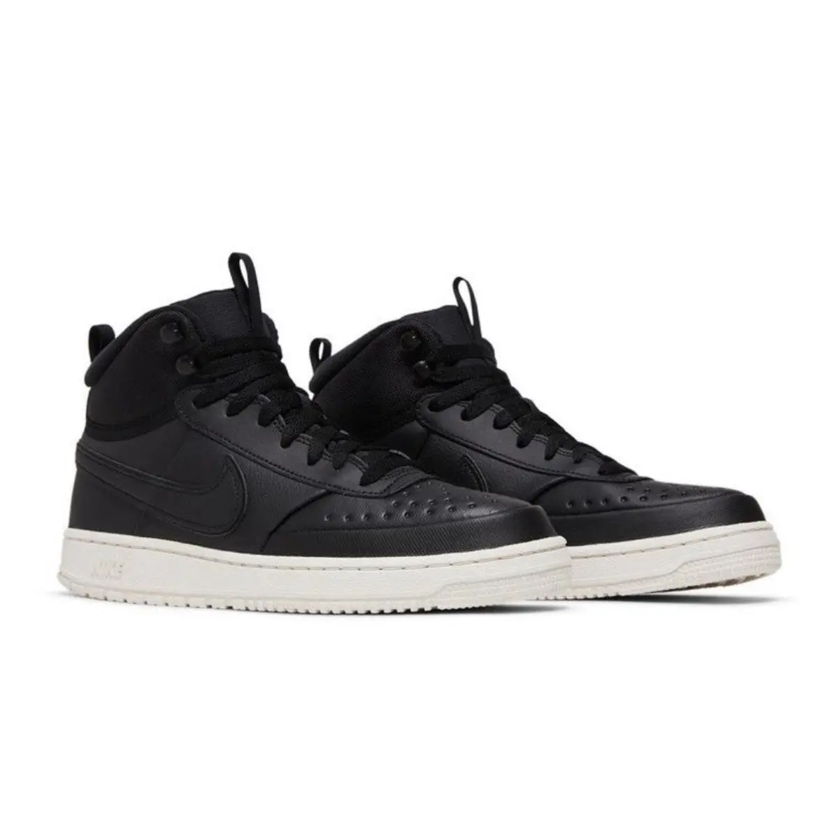 Nike Court Vision Mid Winter Black Shoes Mens Size 11 DR7882-002 - Black
