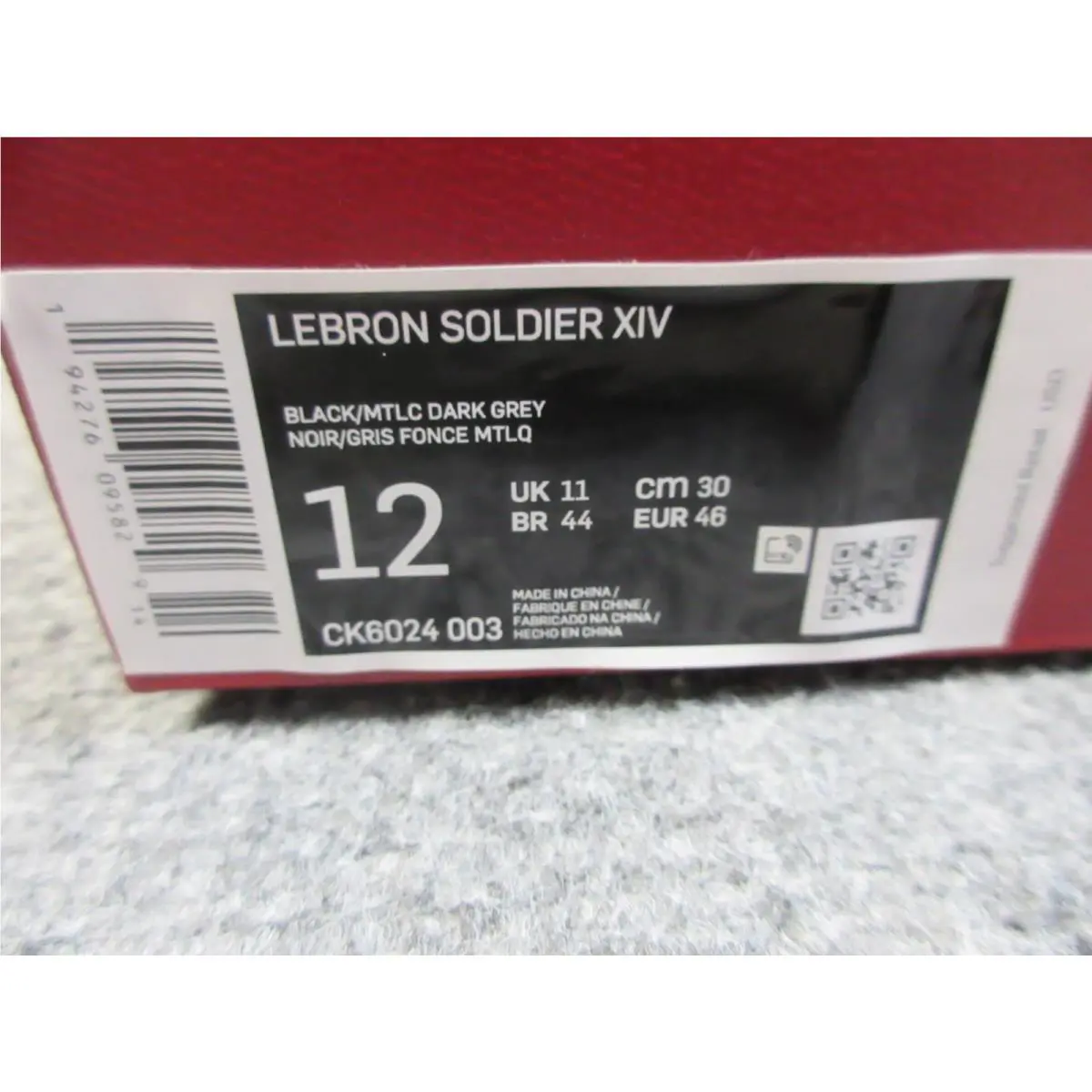 Nike shoes - Nike LeBron Soldier XIV - LeBron Soldier XIV - CK6024-003 - Black 13