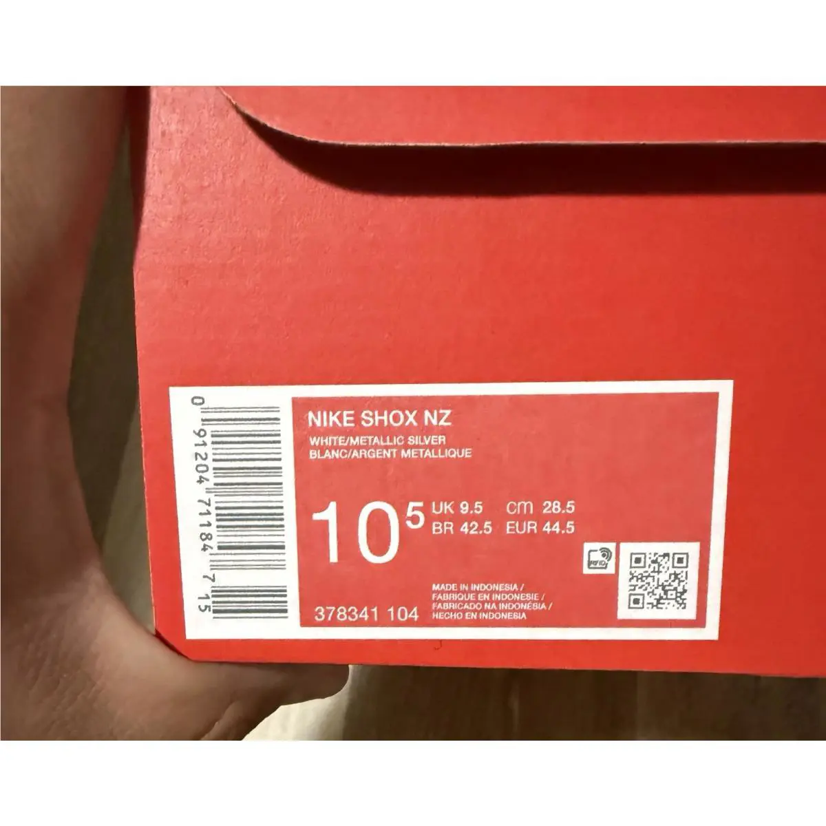Nike shoes - Nike Shox NZ - Shox - 378341-104 - White 10