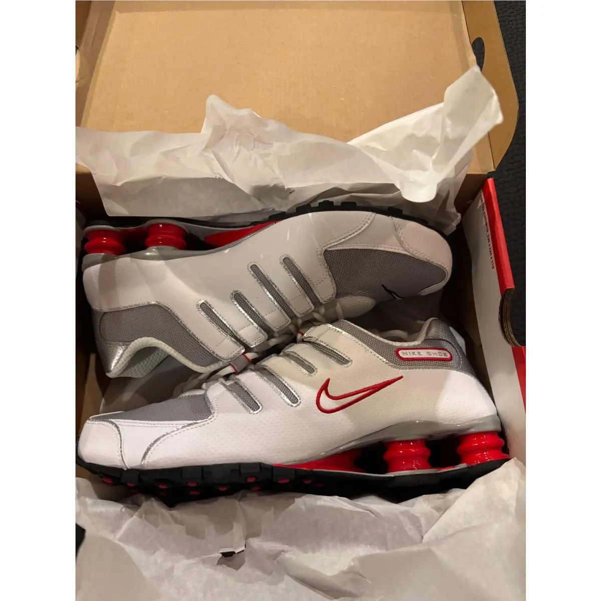 Nike shoes - Nike Shox NZ - Shox - 378341-104 - White 3
