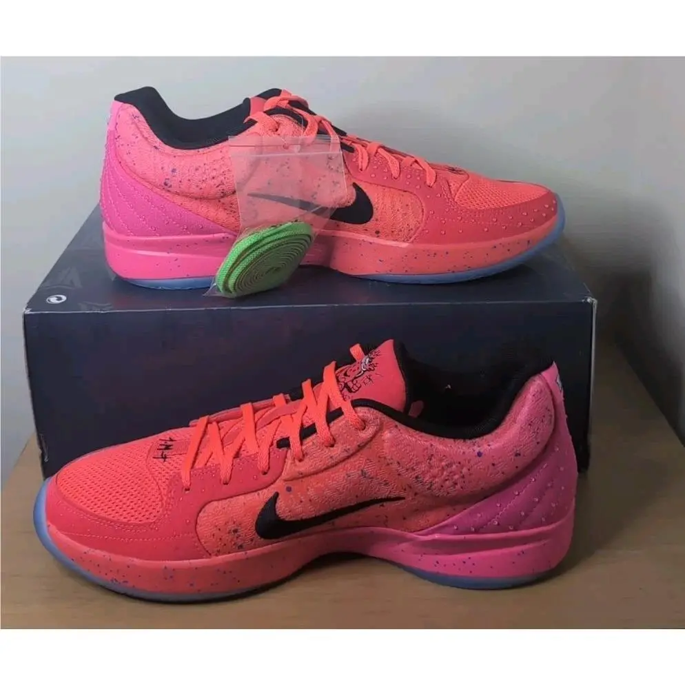 Nike Ja 2 x Koolaid Tropical Punch Bright Crimson Men’s Sz 13 IF0302-600 No Lid