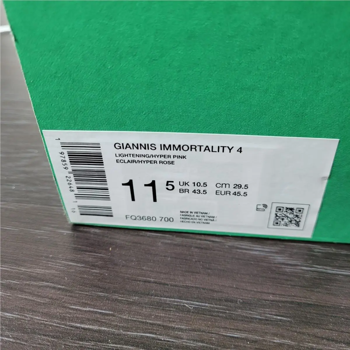 Nike shoes - Nike Giannis Immortality 4 - Giannis Immortality - FQ3680-700 - Yellow 6
