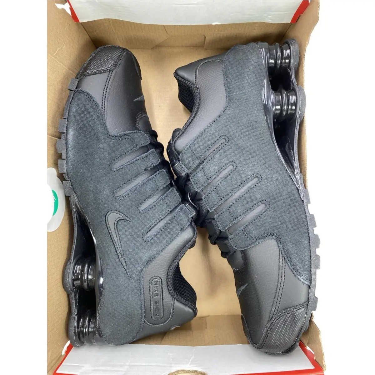 Nike shoes - Nike Shox - Shox - 378341 001 - Black (UPC: 882801638916) 7