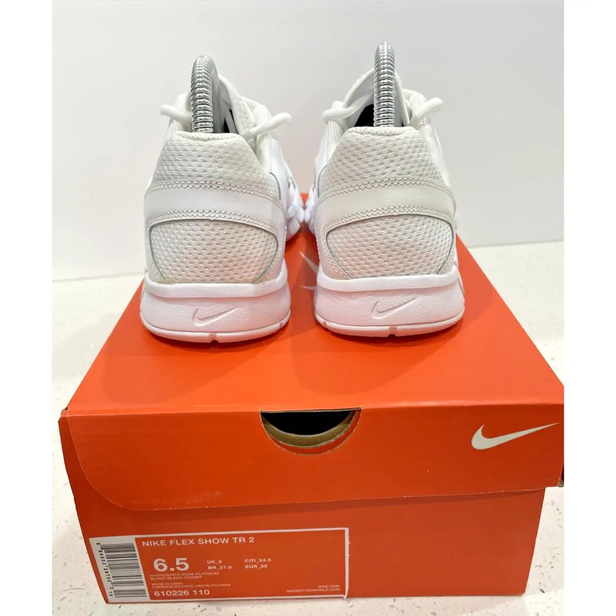 Nike shoes - Nike Flex Show - Flex Show - 610226-110 - White (UPC: 884802287032) 7