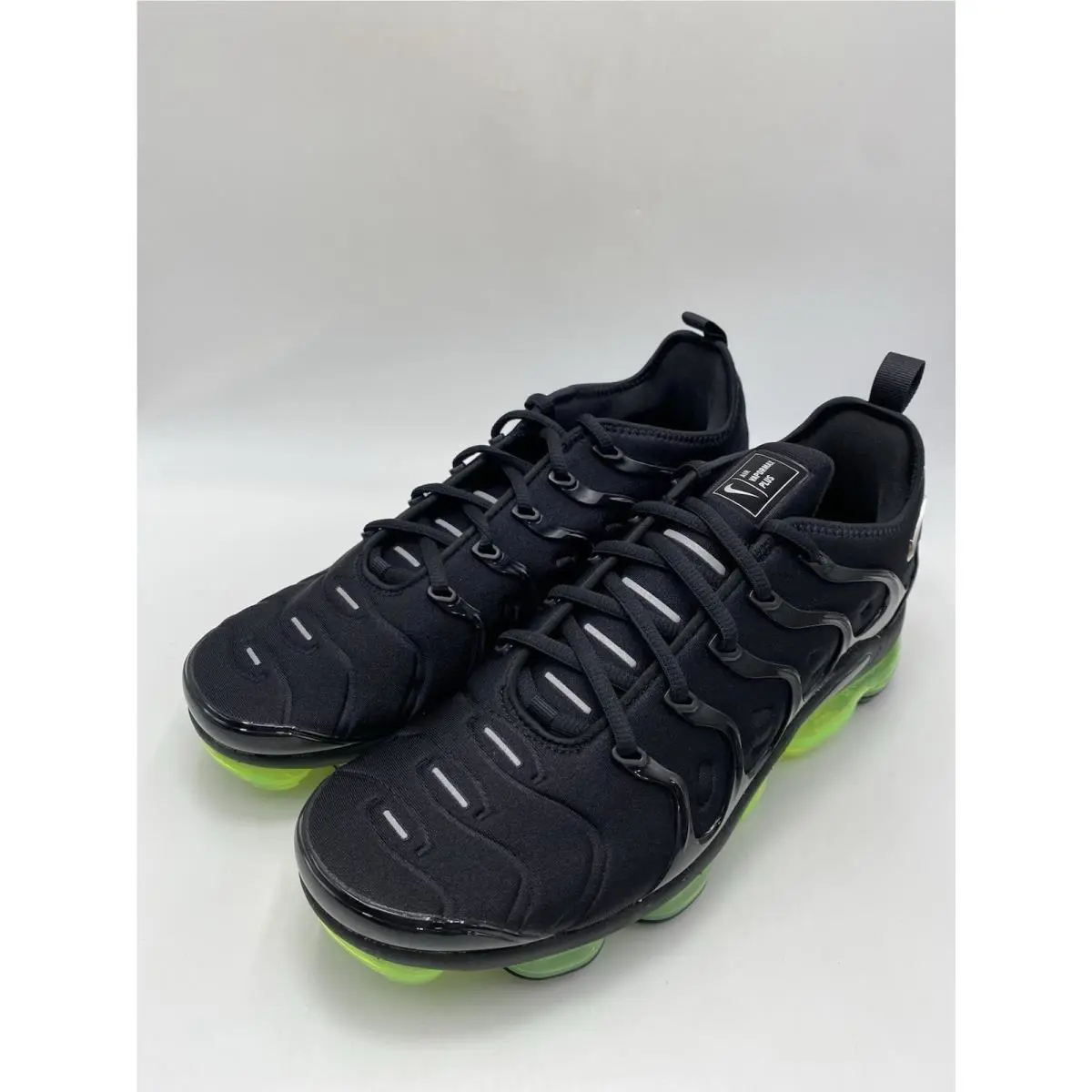 Nike shoes - Nike Air Vapormax Plus - Air Vapormax Plus - 924453 015 - Black/Reflect Silver-Volt (UPC: 887226148866) 2
