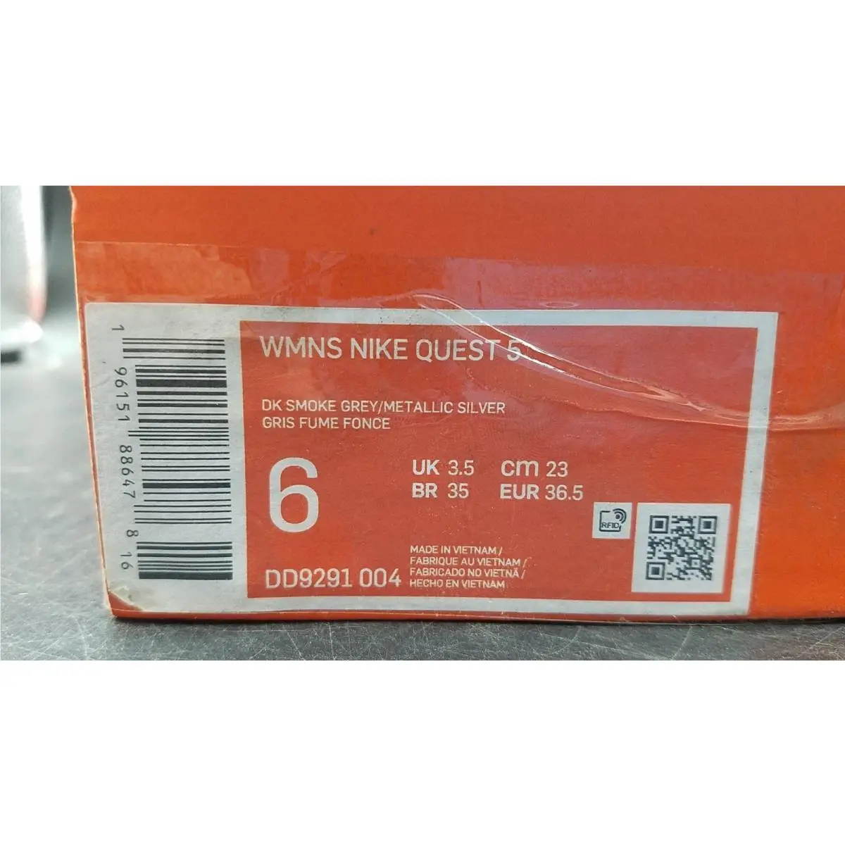 Nike shoes - Nike Quest 5 - Quest - DD9291-004 - Gray (UPC: 196151886478) 7
