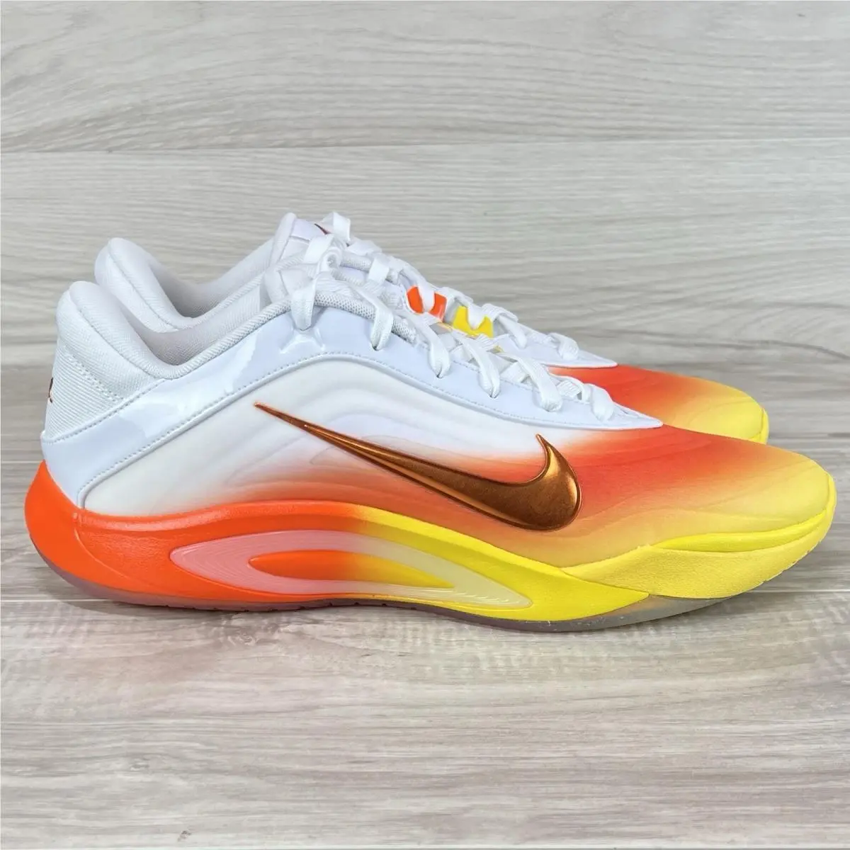 Nike shoes - Nike A`One - FZ8605-103 - White/Chrome Yellow-Safety Orange 1