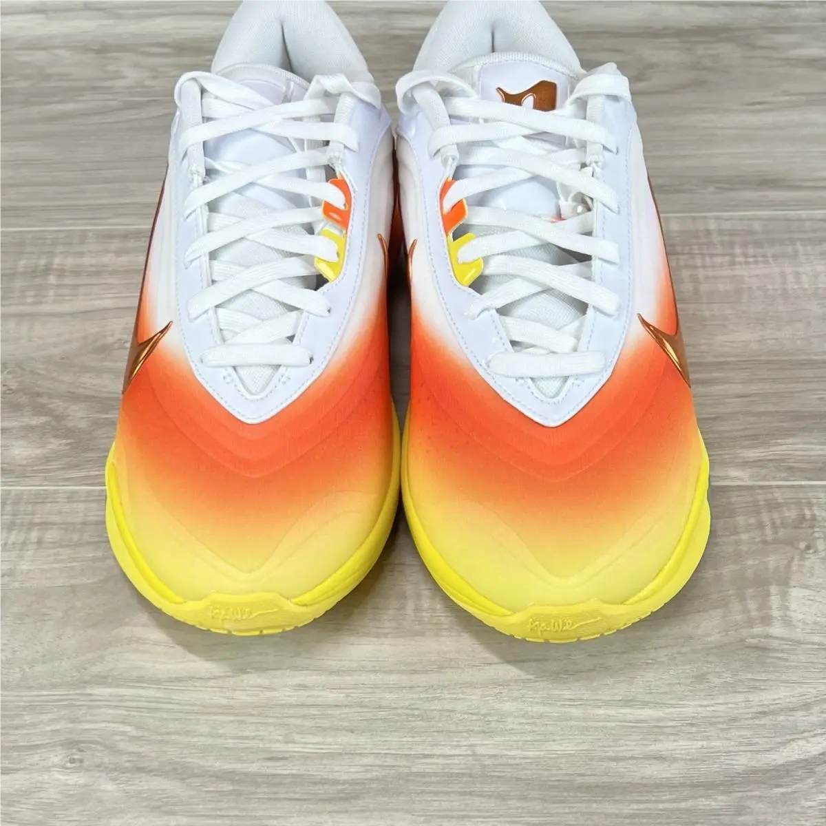 Nike shoes - Nike A`One - FZ8605-103 - White/Chrome Yellow-Safety Orange 3