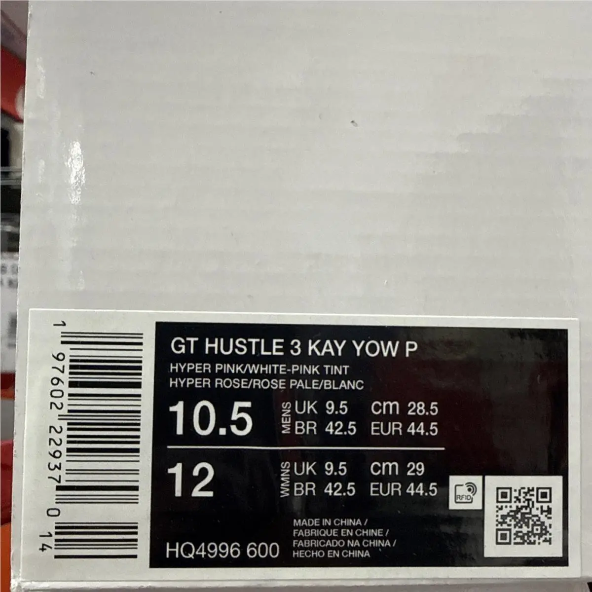 Nike shoes - Nike 3 - HQ4996 600 - Hyper Pink/White-Pink Tint (UPC: 197602212501) 5