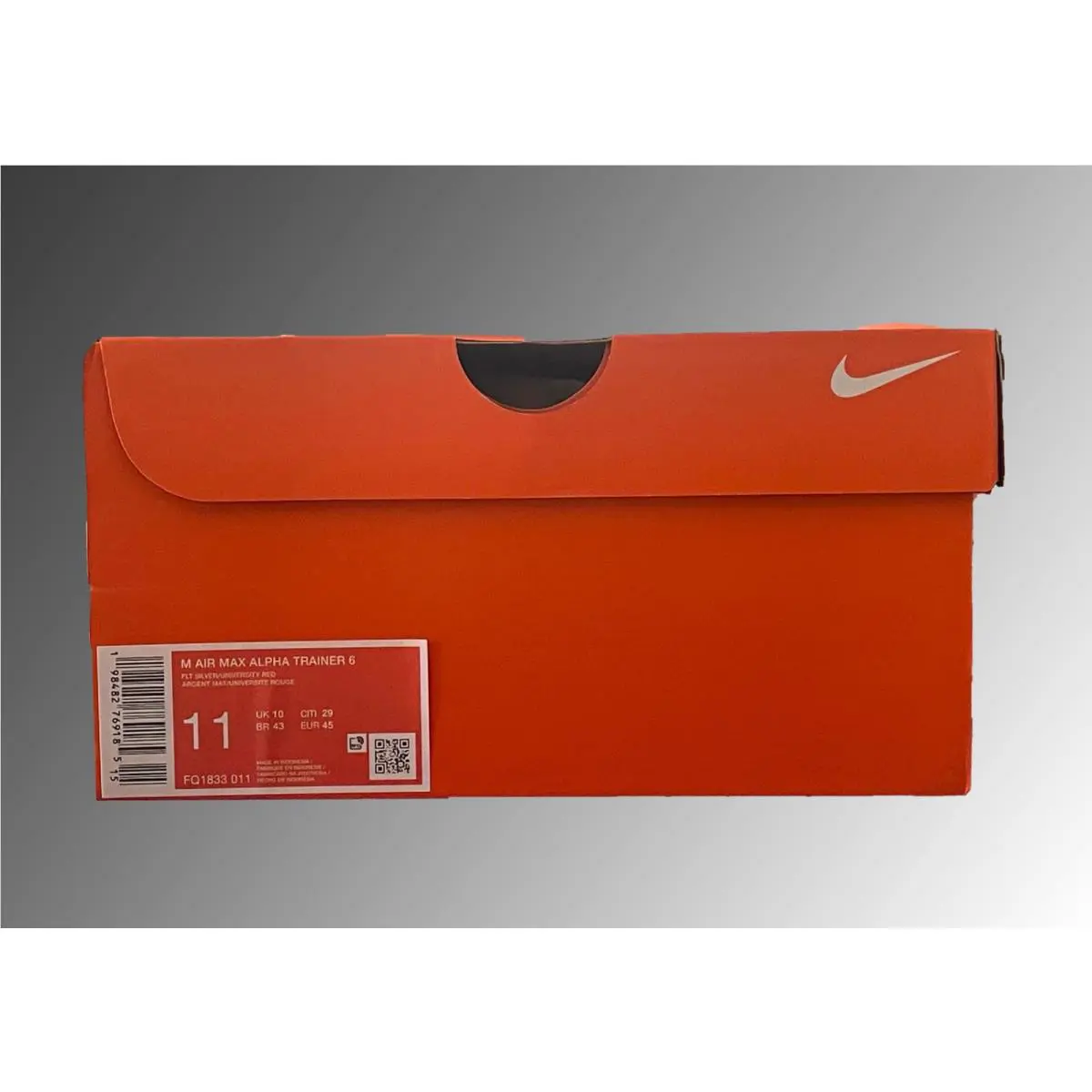 Nike shoes - Nike Air Max Alpha - Air Max Alpha - FQ1833-011 - Flat Silver/Metallic Silver/Black/University Red 7
