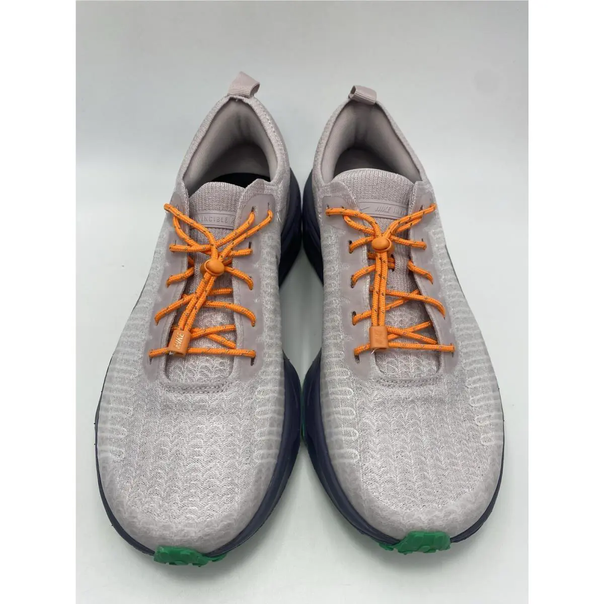 Nike shoes - NIKE iD - FZ1428 002 - Light Grey/Orange-Green 3