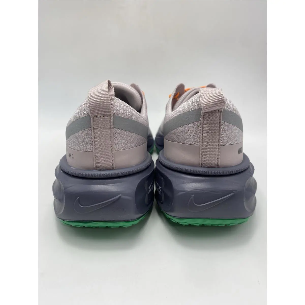 Nike shoes - NIKE iD - FZ1428 002 - Light Grey/Orange-Green 4