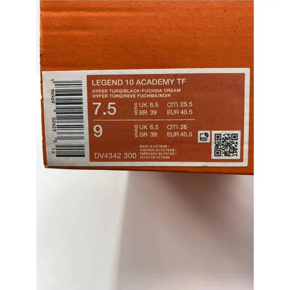 Nike shoes - Nike Legend - Legend - DV4342 300 - Hyper Turq/Black-Fuchsia Dream (UPC: 196969026233) 6