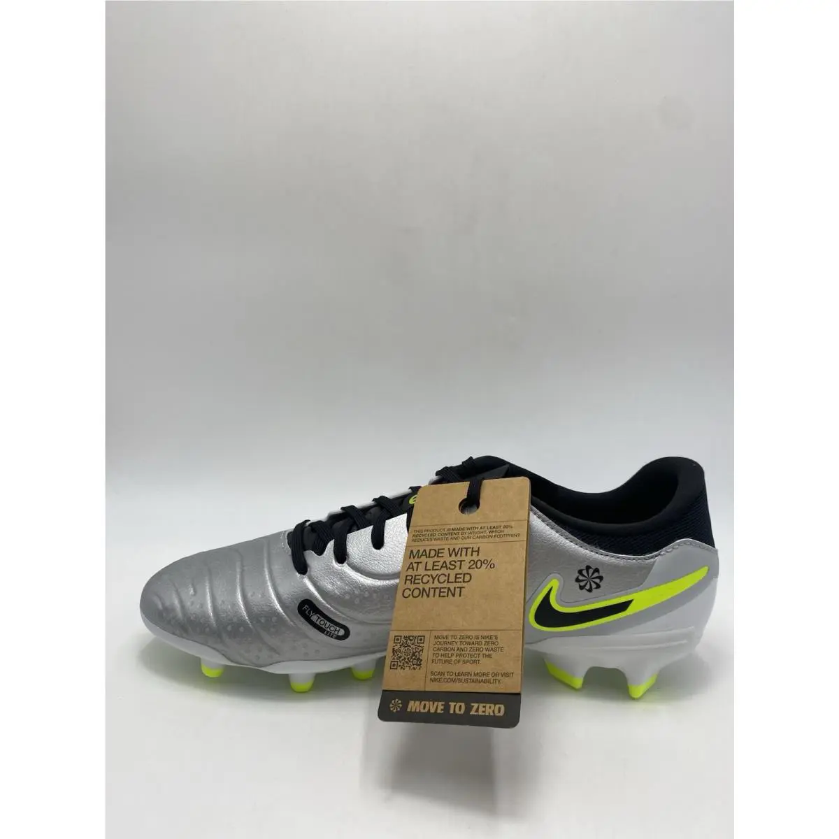 Nike shoes - Nike Tiempo Legend - Tiempo Legend - DV4337-001 - Metallic Silver/ Black/ Volt (UPC: 197600847682) 1