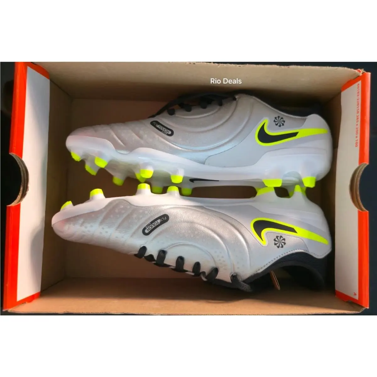 Nike shoes - Nike Tiempo Legend - Tiempo Legend - DV4337-001 - Metallic Silver/ Black/ Volt (UPC: 197600847682) 6