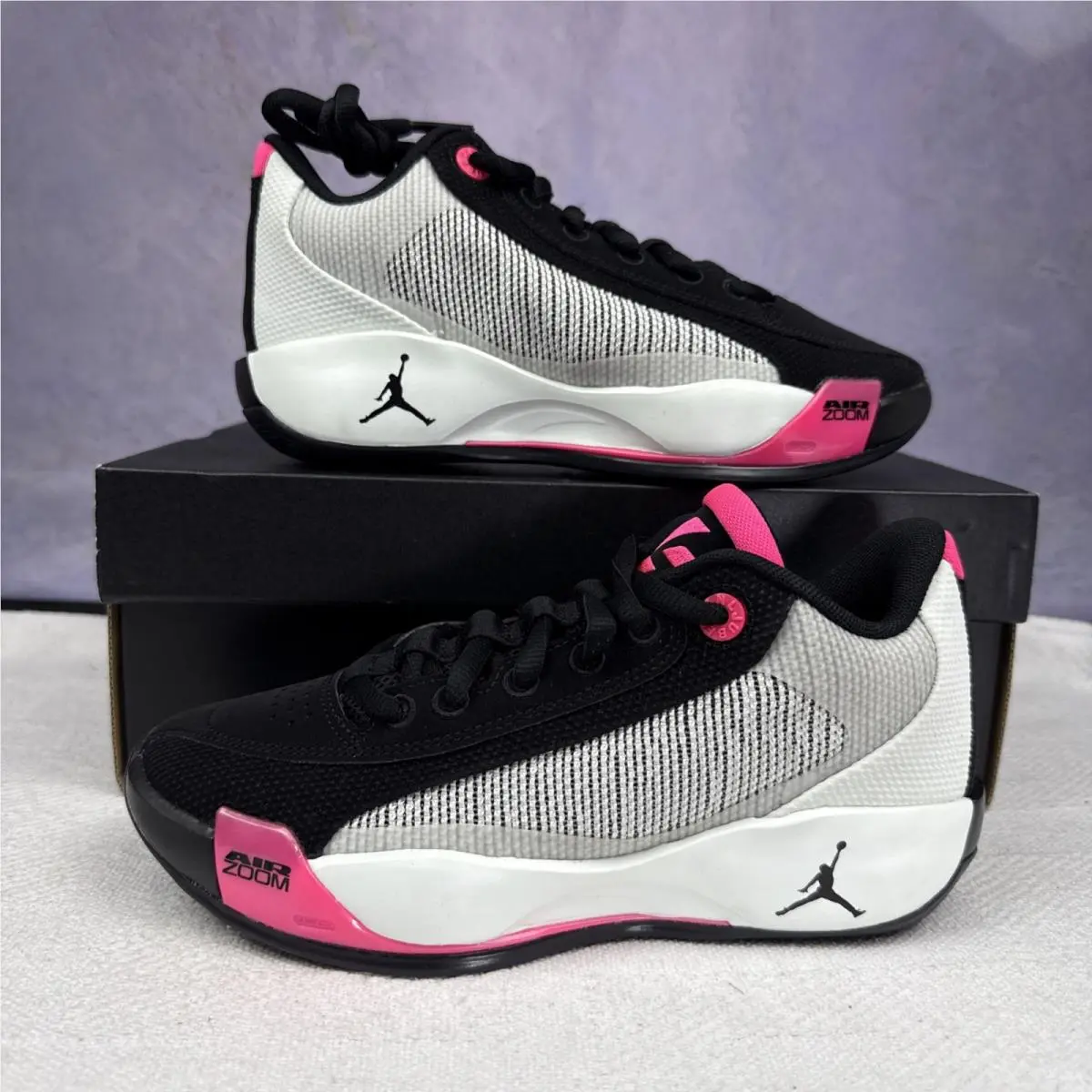 Nike Air Jordan Luka .77 Space Navigator Black Hyper Pink Size 4M 5.5W