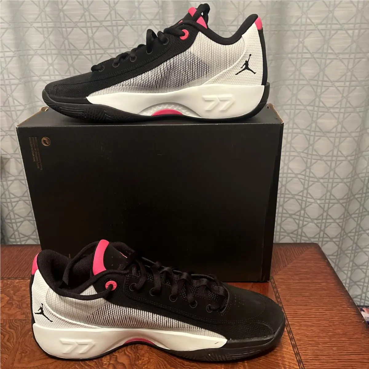 Nike shoes - Air Jordan Luka - Air Luka - HF0806-001 - Black/Hyper Pink/Barely Green 0