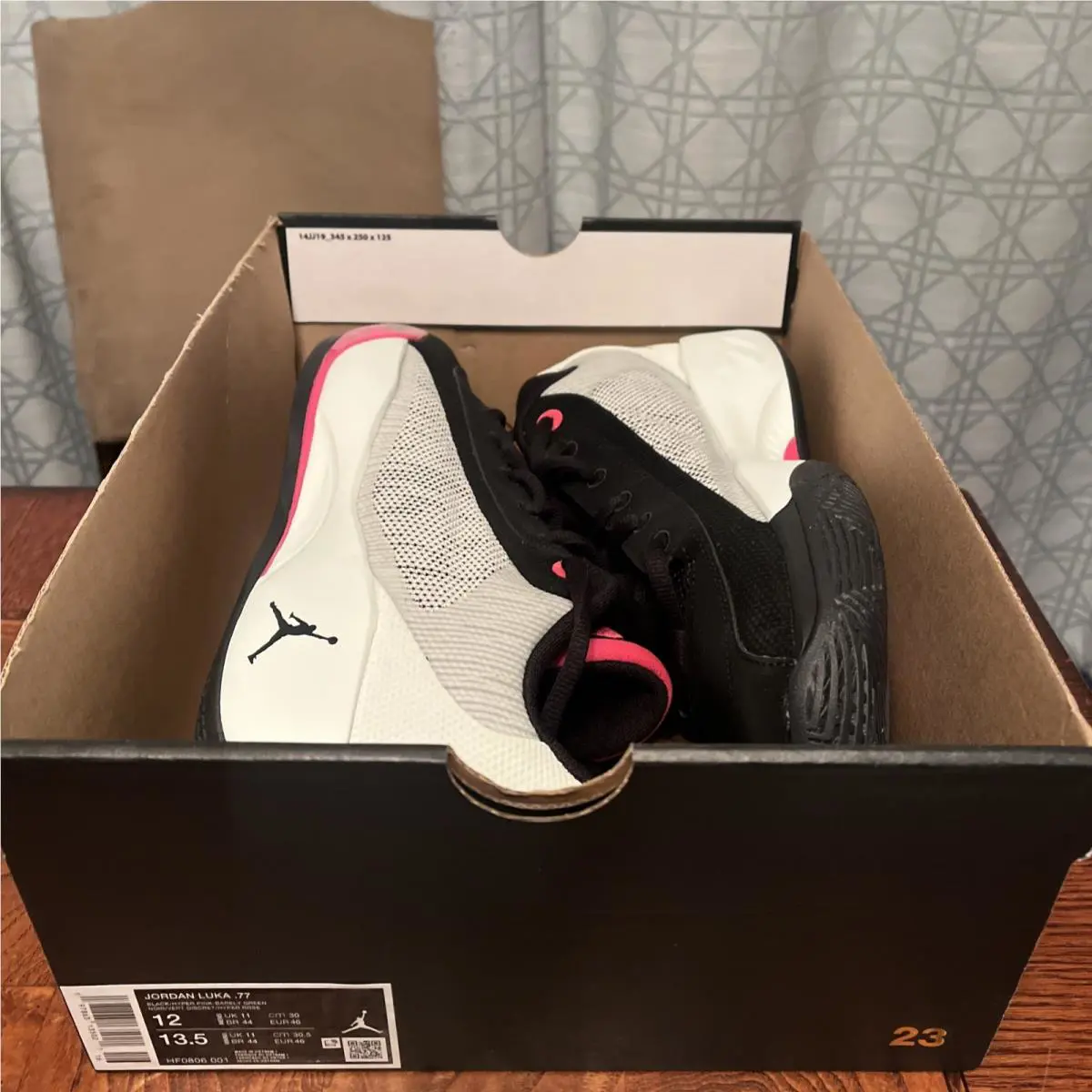 Nike shoes - Air Jordan Luka - Air Luka - HF0806-001 - Black/Hyper Pink/Barely Green 4