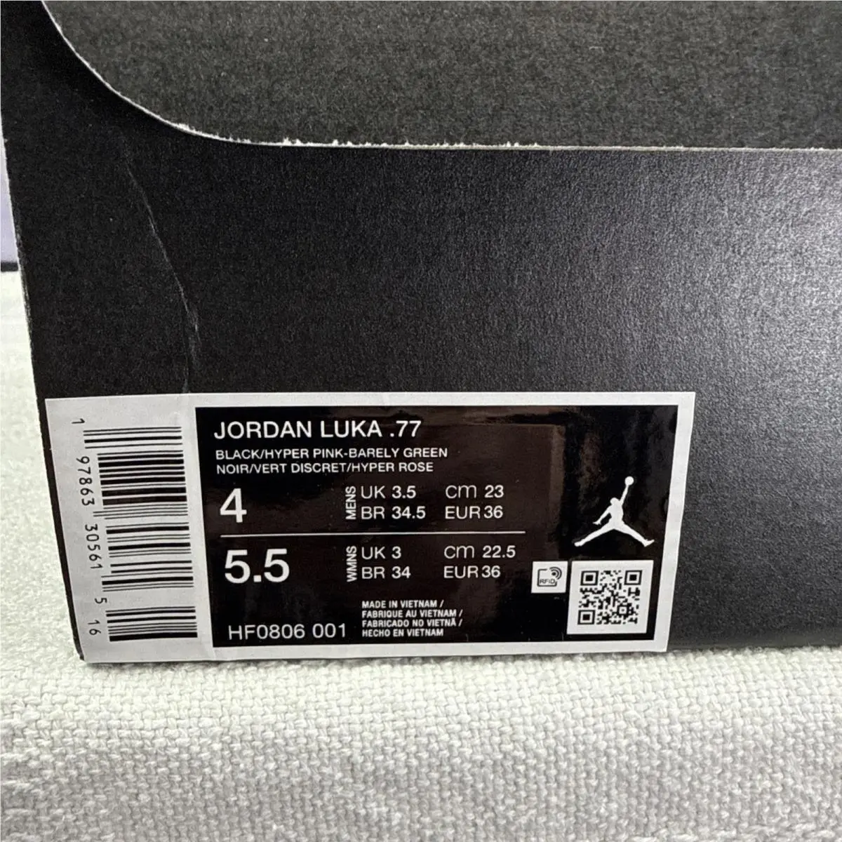 Nike shoes - Air Jordan Luka - Air Luka - HF0806-001 - Black (UPC: 0197863305615) 7