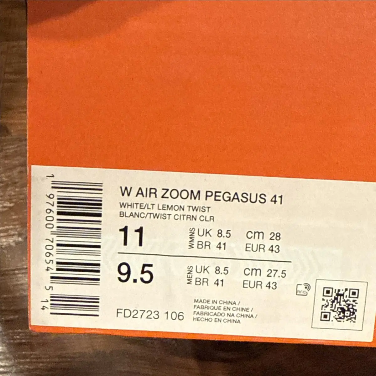Nike shoes - Nike Air Zoom Pegasus - Air Zoom Pegasus - FD2723-106 - White 8